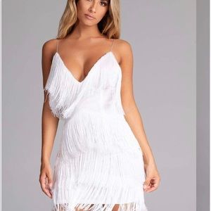 Meshki fringe dress